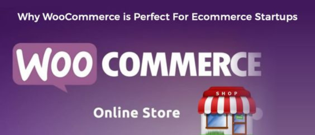 Several people using laptops and tablets around the WooCommerce logo, showcasing the platform's extensive SEO plugins and customization options for enhancing search visibility